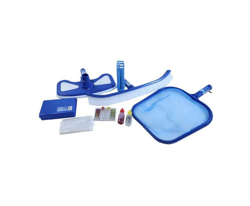 18" HydroTools Premium Pool Cleaning & Maintenance Kit with Test Kit