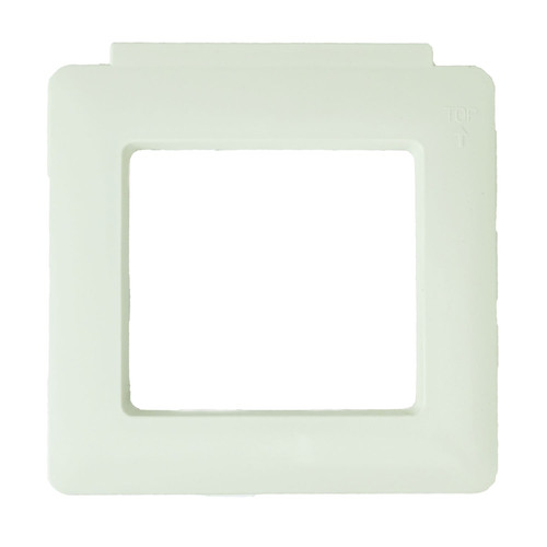 Enhance Your Pool's Appearance with an 8.5" White Swimming Pool Vanity Trim Skimmer Face Plate