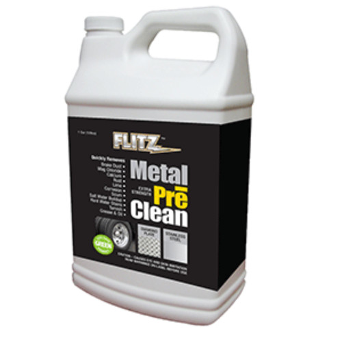 12” White and Black Essential Outdoor Flitz Metal Gallon Refill