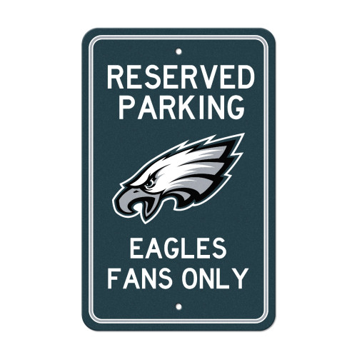 18" NFL Philadelphia Eagles 'Reserved Parking' Wall Sign