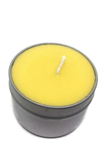 3" Handmade Eucalyptus Lemon Aromatherapy Beeswax Pillar Candle