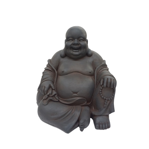 9.5" Sitting Buddha Outdoor Garden Statue