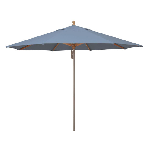 11ft Outdoor Octagon Patio Umbrella , Cast Ocean Blue