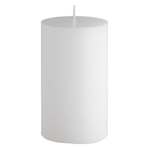 4.5" White Soy Wax Pillar Candle