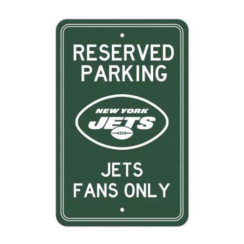 18" NFL New York Jets 'Reserved Parking' Wall Sign