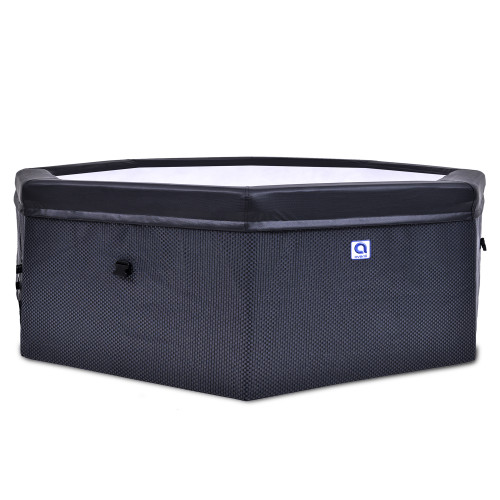 Avenli Aegean 6-Person Rigid Foam Wall Portable Hot Tub Spa: Enjoy a Spa Experience in Your Own Backyard