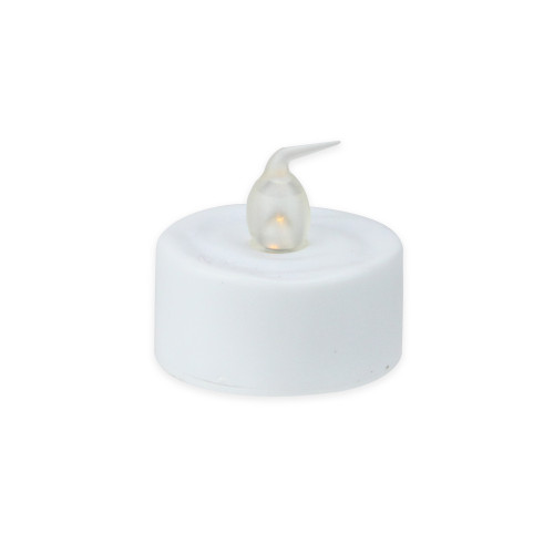 24ct LED Lighted Flickering Flameless White Christmas Tea Light Candles