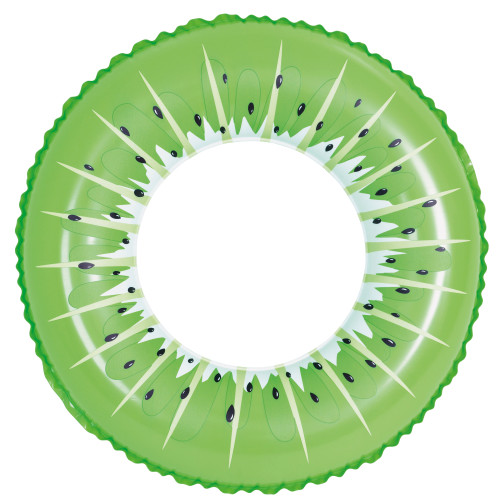 24" Inflatable Kiwi Slice Children's Inner Tube Pool Float