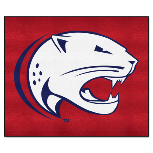 59.5" x 71" Red NCAA University of South Alabama Jaguars Tailgater Area Rug