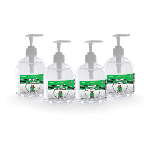 Pack of 4 NCAA Marshall University Hand Sanitizers with Pump Top 16 oz.