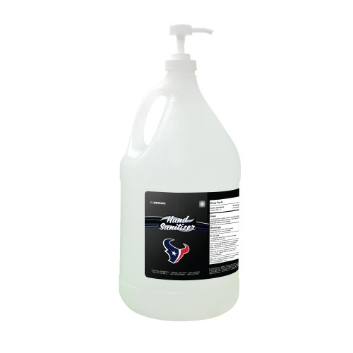 NFL Houston Texans Hand Sanitizer with Pump Top 1 Gallon