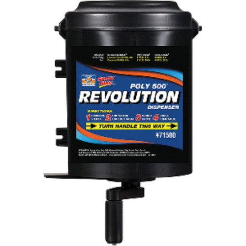 13" Black Hand Cleaner Revolution Dispenser for Grease Grabber