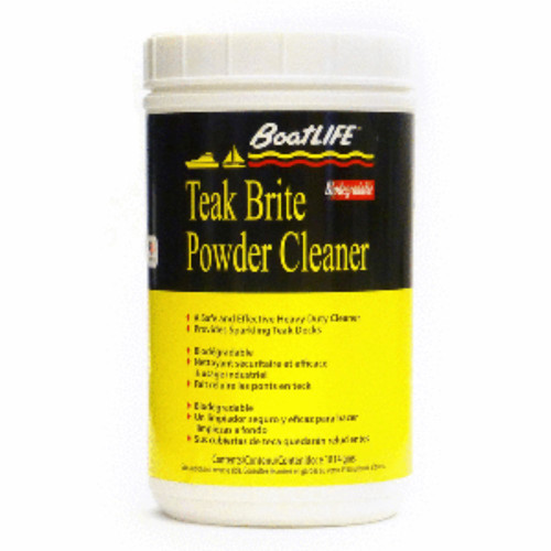 Case of 12  Multipurpose Boatlife Teak Brite Powder Cleaner Jumbo - 64 Oz., 8"