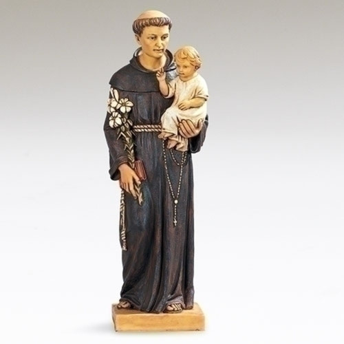 25" Saint Anthony Religious Outdoor Statue