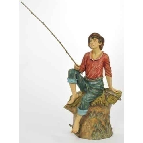 53.5" Jacob Fisherman Christmas Outdoor Nativity Statue
