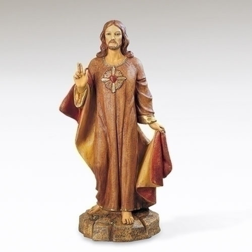 49" Sacred Heart of Jesus Religious Outdoor Statue