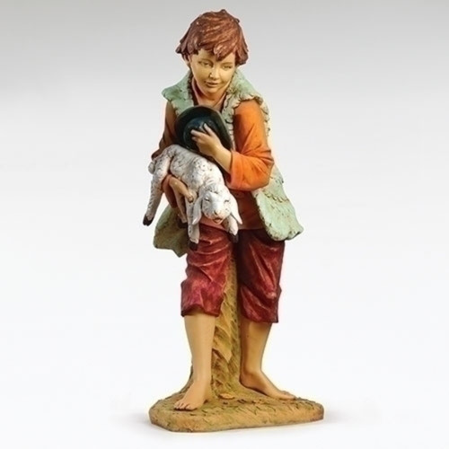 50" Asher Shepherd Christmas Outdoor Nativity Statue