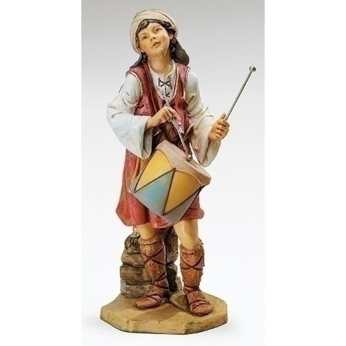 53.5" Jareth Drummer Boy Christmas Outdoor Nativity Statue