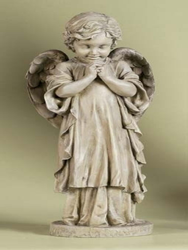 26" Joseph's Studio Heavenly Praying Angel Outdoor Garden Statue