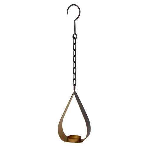 9" Contemporary Hanging Candle Holder