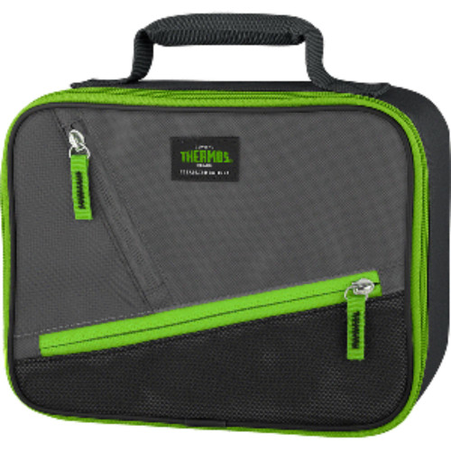 9" Lime Green and Black Multipurpose Thermos Berkley Standard Lunch Kit