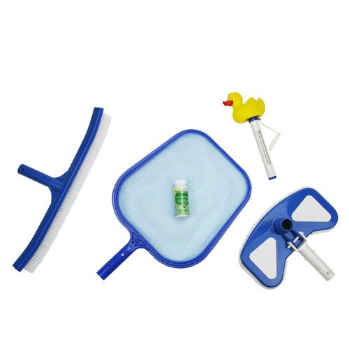 5-Piece Swimming Pool Cleaning and Testing Set