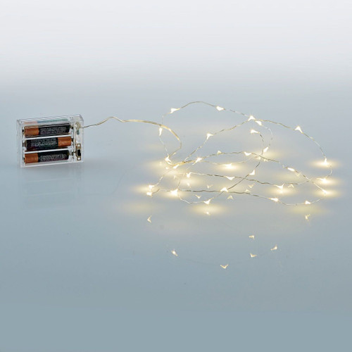 63" Amber LED Fairy 30 Light Strand