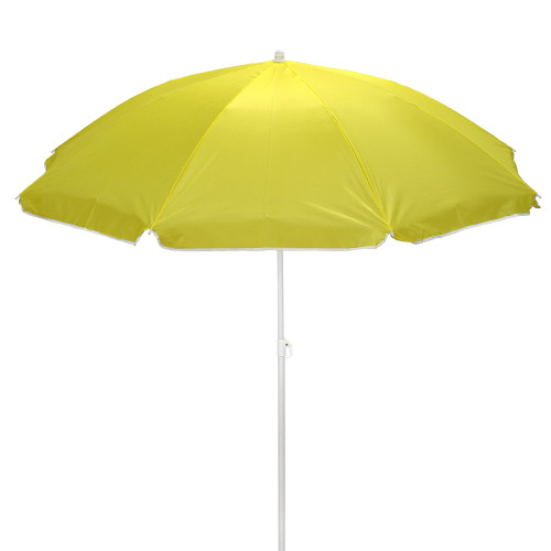 5' Solid Sunny Yellow Beach Umbrella