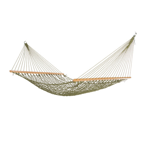 144" Olive Green Castaway Single Duracord Rope Hammock
