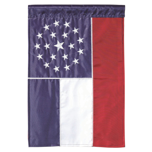 Blue, Red and White Mississippi 20 Stars Garden Flag 13" x 18"