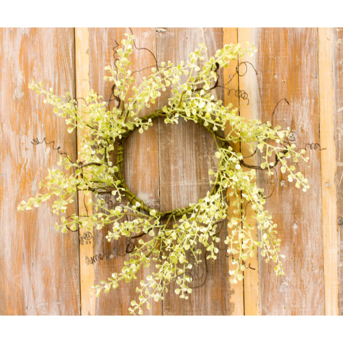 Set of 2 Olive Green Extra Large Lemongrass Candle Ring