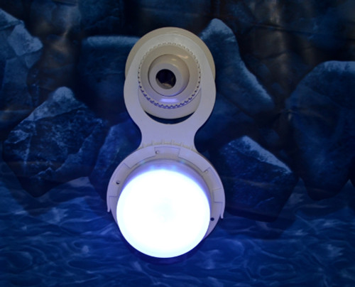 4" Smart Lite Color Changing LED Underwater Light with Remote - White