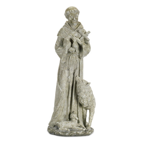 23.5" Saint Francis Religious Figurines Decoration