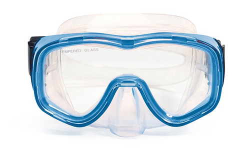 5.5" Blue Reef Diver Scuba Mask Swimming Pool Accessory for Teens