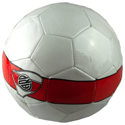 Pack of 2 Red and White Argentina River Soccer Ball 8.5"