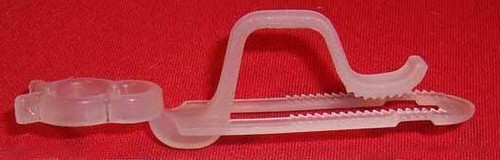 70ct Outdoor All-In-One Clear Gutter and Shingle LED Christmas Light Clips