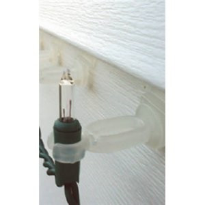 20ct Outdoor Swivel Surface & Siding Mount Christmas Light Clips Pool