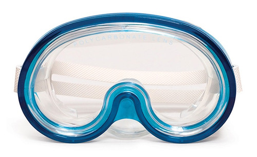 6" Blue Tonga Mask Swimming Pool Accessory for Juniors