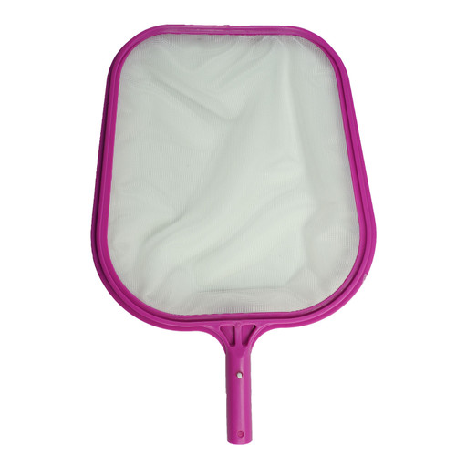 18.25" Pink and White Swimming Pool Leaf Skimmer Head - Fits Most Poles