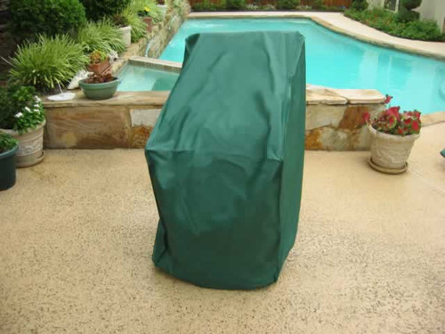 35" Green Durable Outdoor Patio 4 Stack Chair Cover