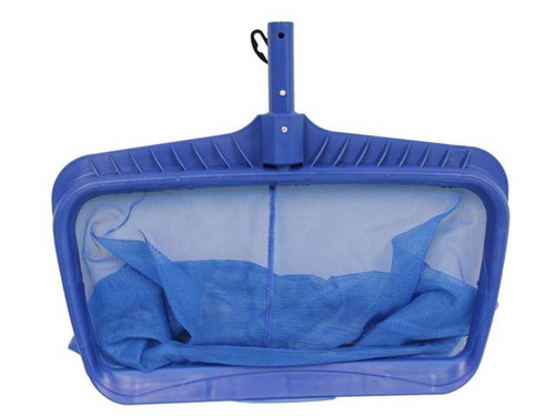 20" Blue HydroTools Heavy Duty Deep-Bag Swimming Pool Leaf Skimmer Head