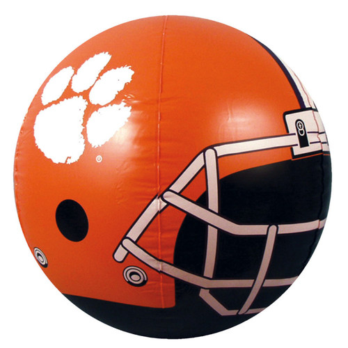24" NCAA Clemson University Tigers Football Helmet Outdoor Inflatable Beach Ball