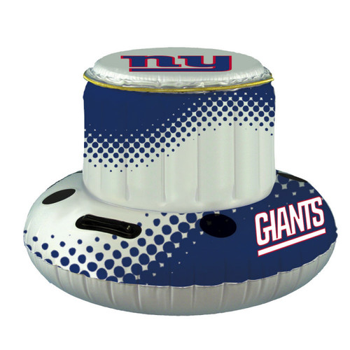 NFL New York Giants Inflatable Swimming Pool Floating Cooler 32 Quart