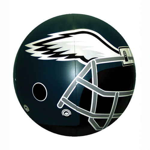 24" NFL Philadelphia Eagles Authentic Football Logo Inflatible Helmet Beach Ball