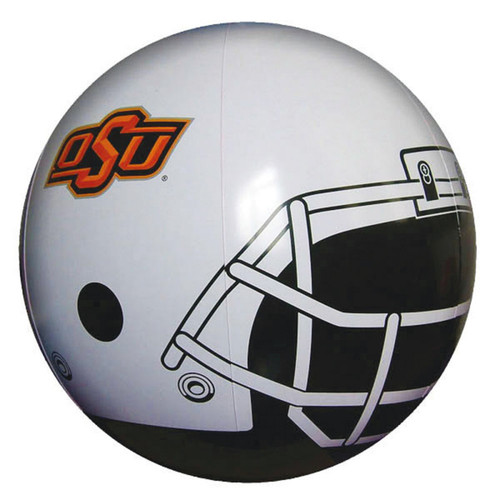 24" NCAA Oklahoma State Authentic Football Logo Inflatible Helmet Beach Ball