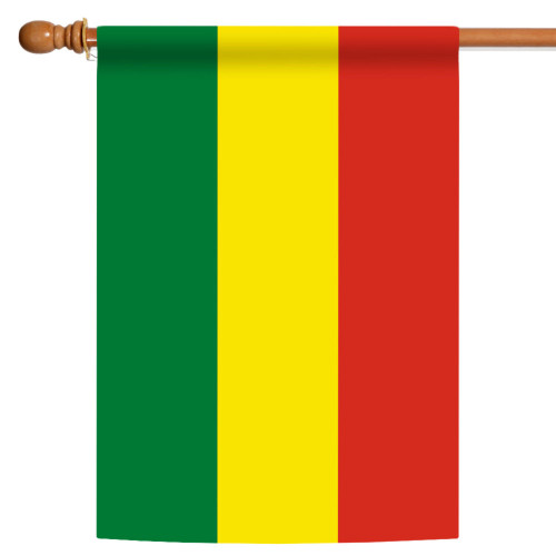 Green and Yellow Bolivia Outdoor House Flag 40" x 28"