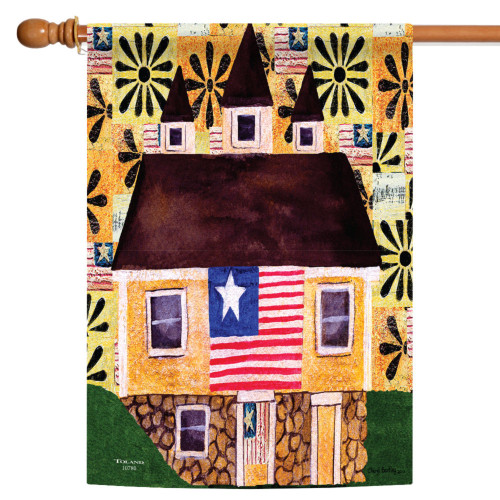 American Home Patriotic Fade-Resistant Outdoor Flag - 40" x 28"
