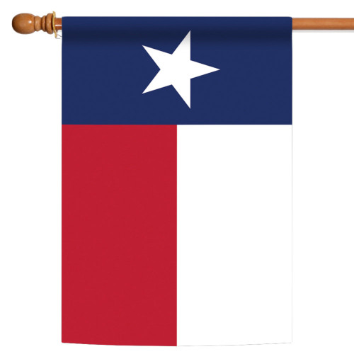 Red and White Texas State Outdoor House Flag 40" x 28"