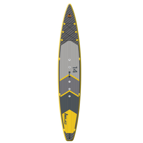 14' Zray R2 Rapid Dual Race Inflatable Stand-Up Paddle Board - Unleash Your Racing Spirit