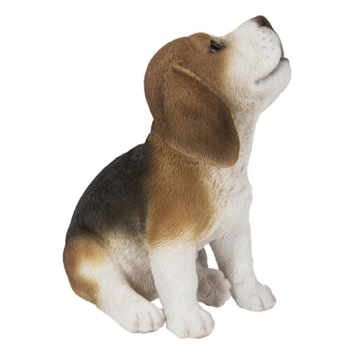 6.5" Howling Beagle Puppy Outdoor Garden Statue